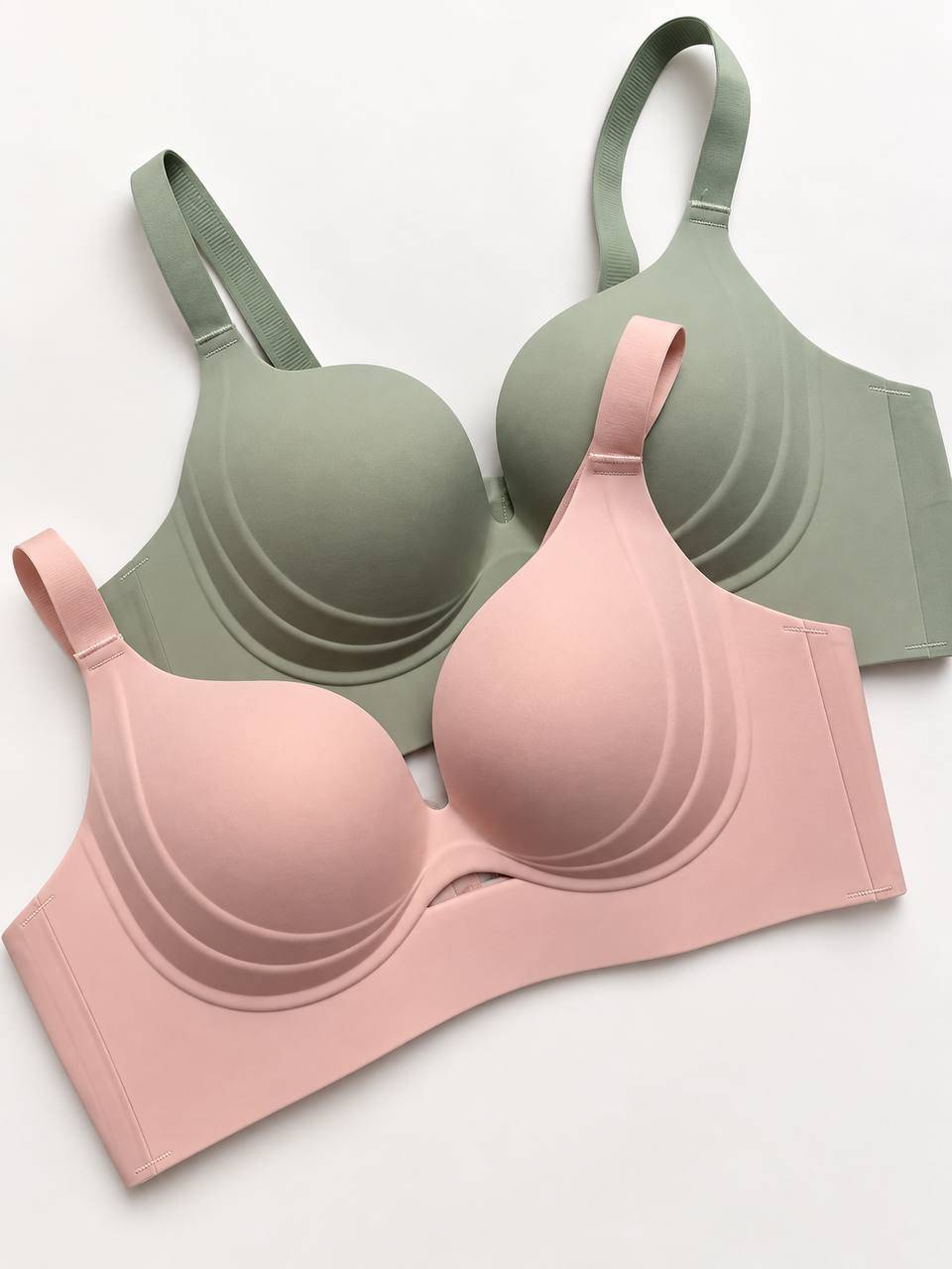 Soft Ivory Seamless Bra CUP C